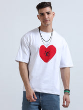 Love Front & Back print Crew Neck T-Shirt