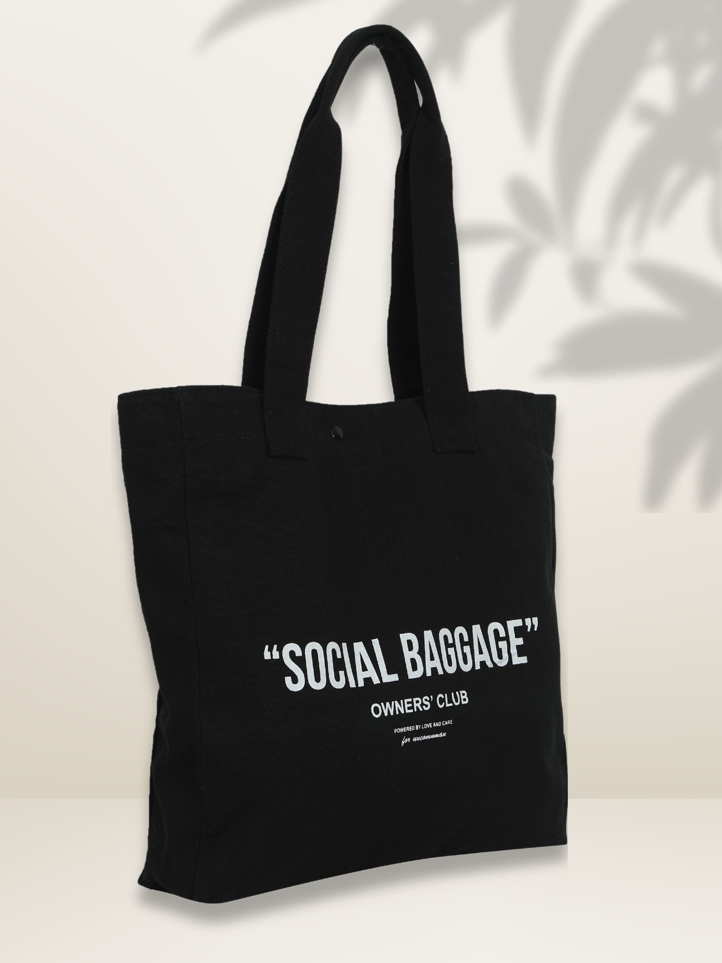 Black Tote Bag 