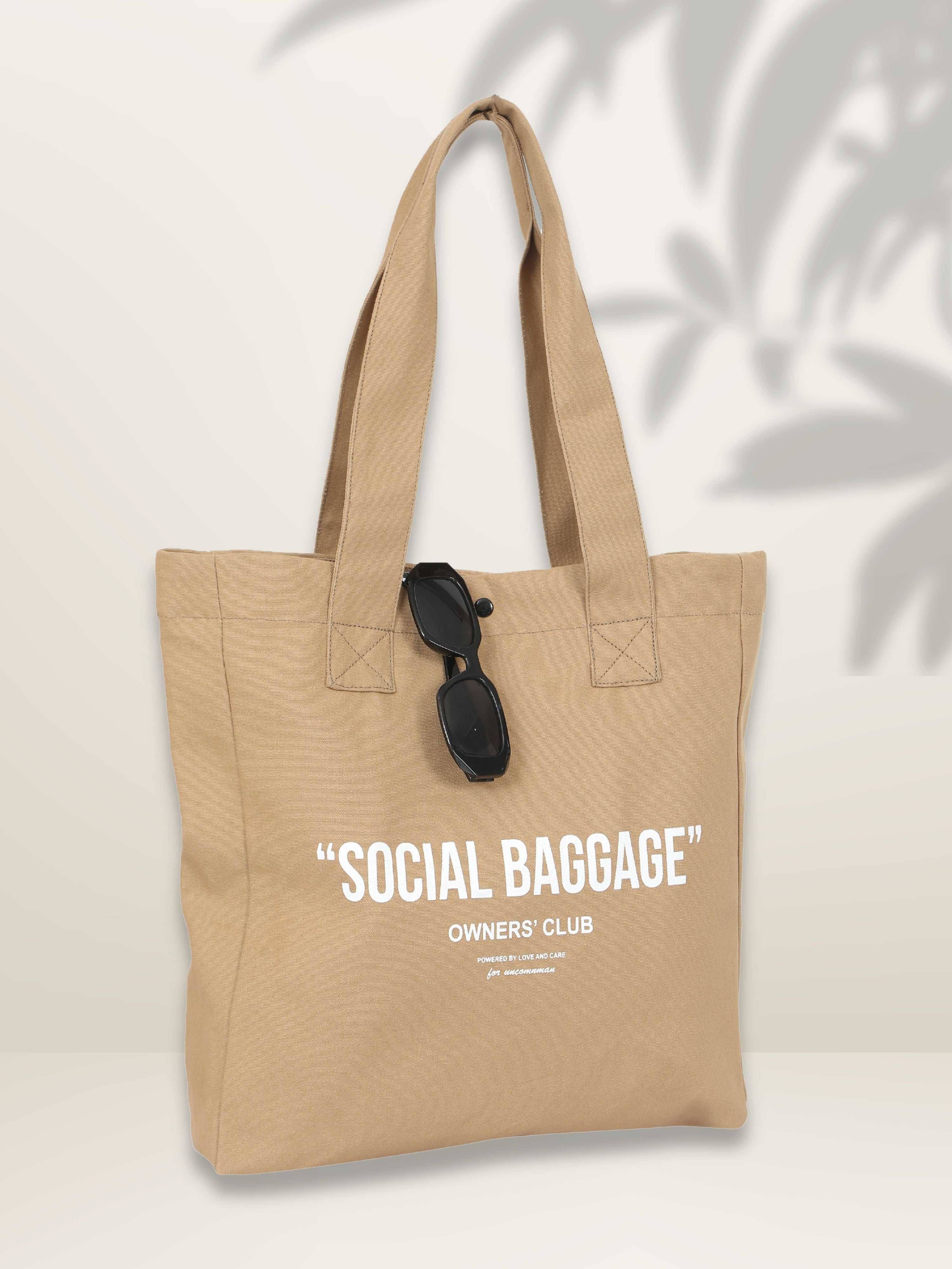 Social Baggage Tote Bag